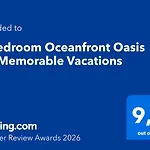 3 Bedroom Oceanfront Oasis For Memorable Vacations *